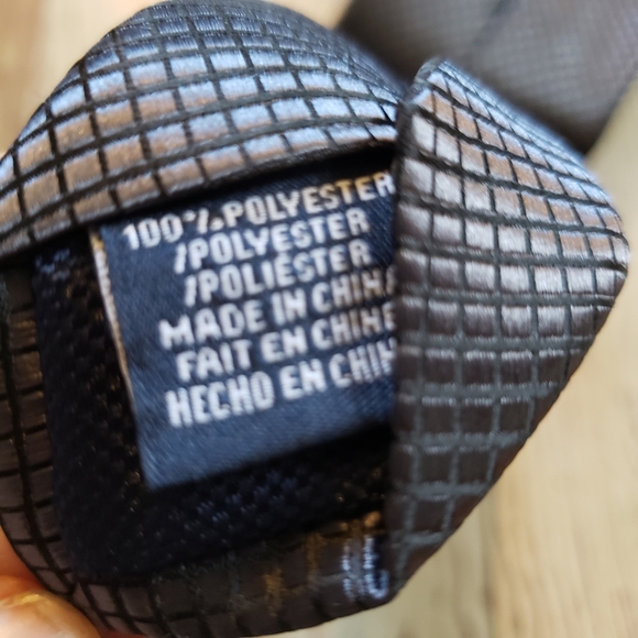 NWOT!Nautica! Dark Grey Tie - Picture 5 of 6
